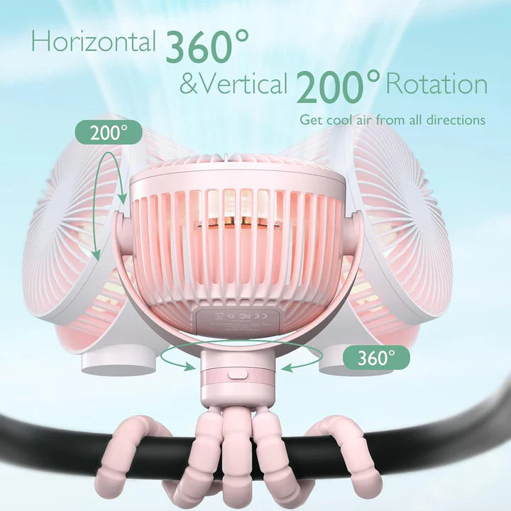 WinnyBabi™ FlexCool Portable Fan